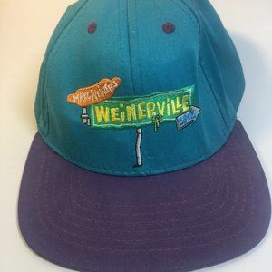 Vintage 90's Weinerville Live Nickelodeon Hat